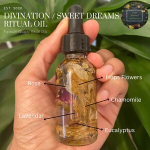 Divination/Sweet Dreams Ritual Oil