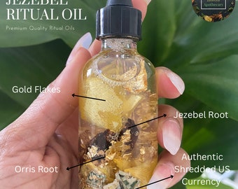 Jezebel / Sugar Daddy Ritual Oil / Kept Lady / Root Oil / Intention Oil / Hoodoo / Conjure Oil