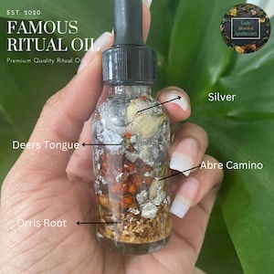 Famous Ritual Oil: Hoodoo Conjure Intention Oil