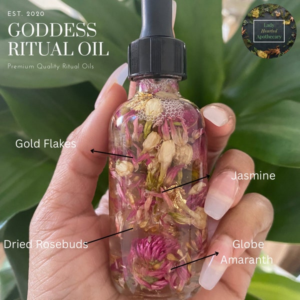 The Empress / Goddess Ritual Oil / Spell Oil / Manifestation Oil / Witchcraft / Intention Oil / Hoodoo / Conjure Oil