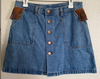 Little Bit West Skirt