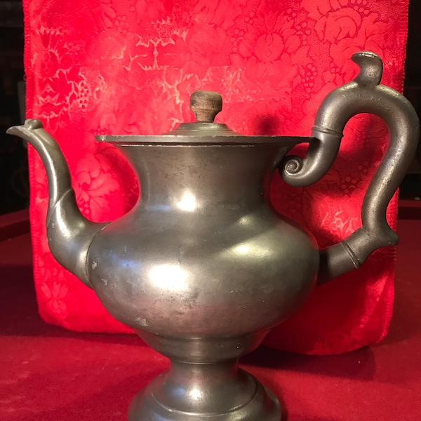 Pewter Teapot Etsy