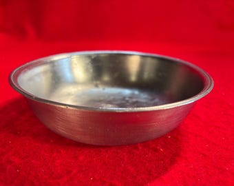 Rare 6-1/4" Marked American Pewter Basin Thomas Danforth Boardman, Hartford CT, c. 1810