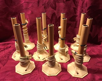 Box of 11 Vintage Electric 1950s Single Candolier Window Candles in Exceptional Condition