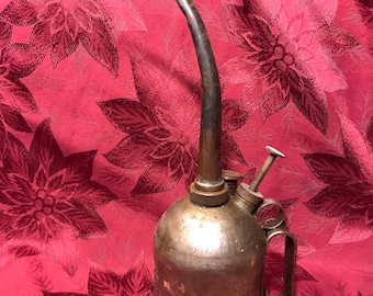 Vintage Long Spout Oil Can Made By Eagle 1940's