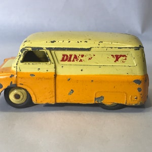 Vintage Dinky Toy &quot;Bedford Van 482&quot; Die Cast Metal Truck, Meccano Ltd., Made in England, 1950s