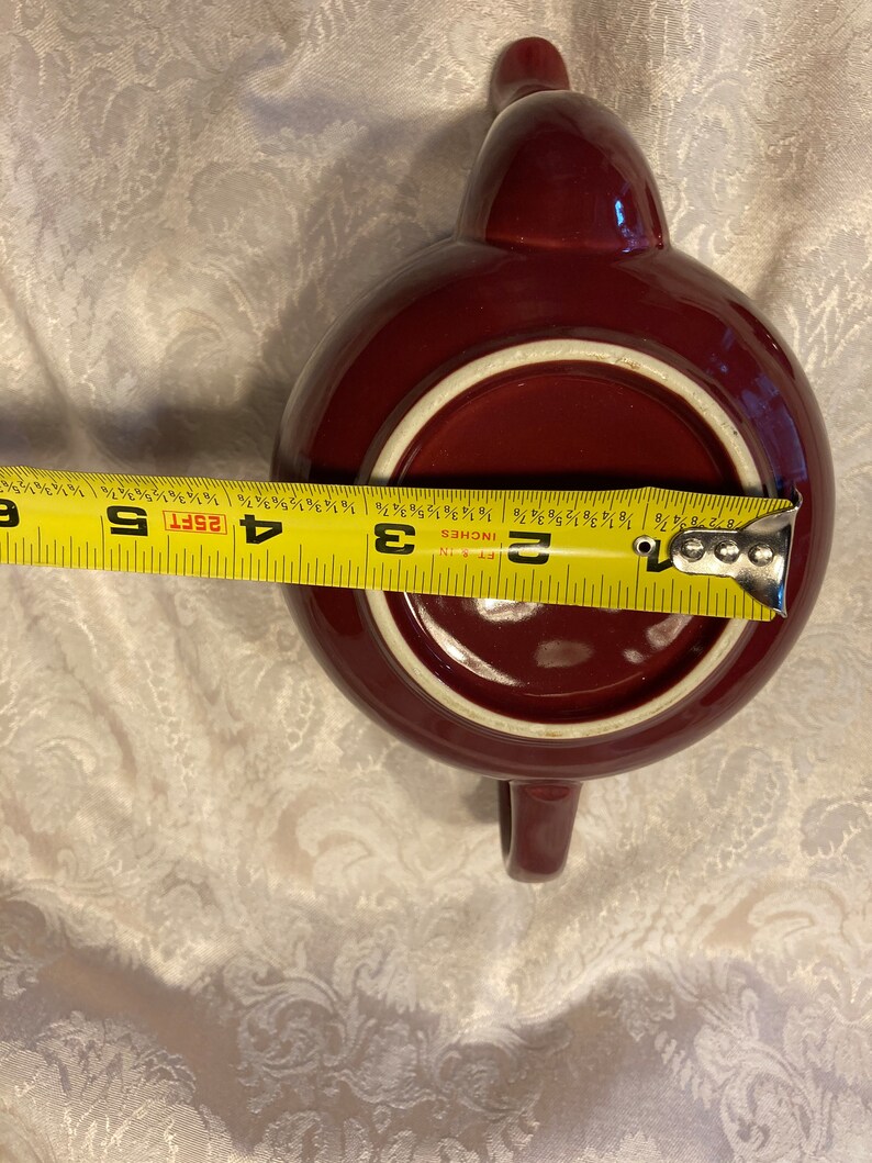 Vintage Teapot Old Amsterdam 1701 Porcelain Works 3 Cup Capacity Etsy