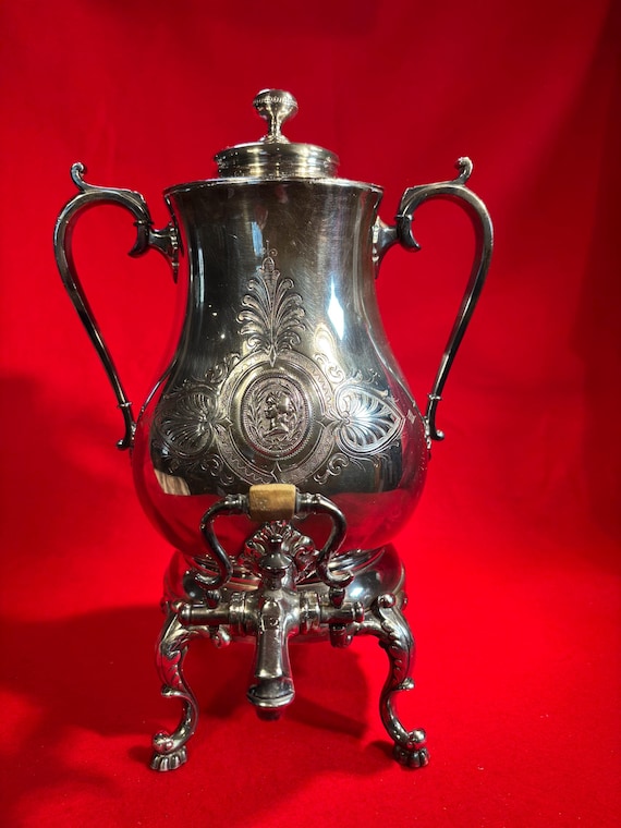 Rare Vintage Reed & Barton Silver-plated Samovar Tea Urn With