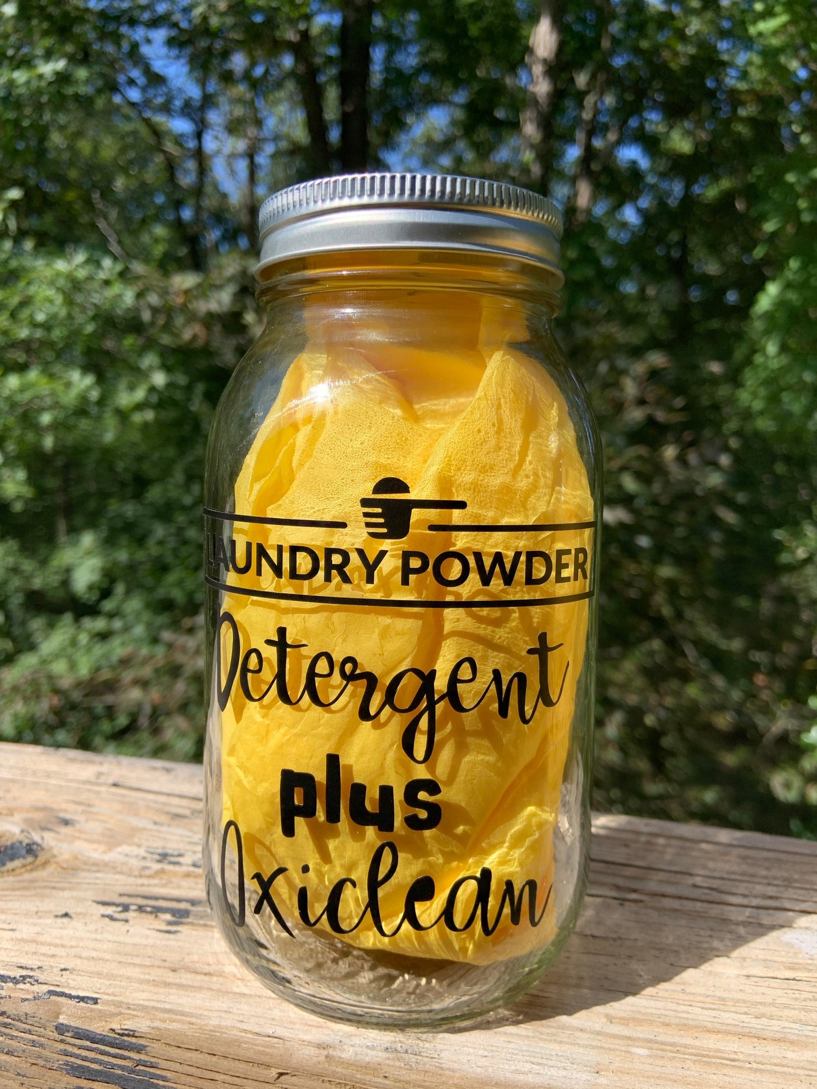 Contenedor de detergente de lavandería decorativo frasco de | Etsy