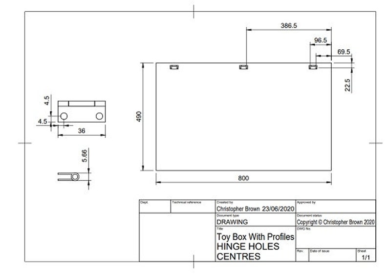 Coffre à jouets boîte à jouets Plans de menuiserie de bricolage image 8