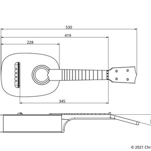 Ukulele Plans for Beginners and Woodwork Teachers