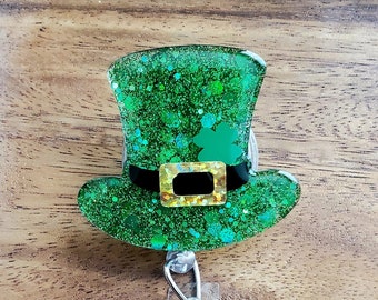 St. Patrick's Day top hat badgereel