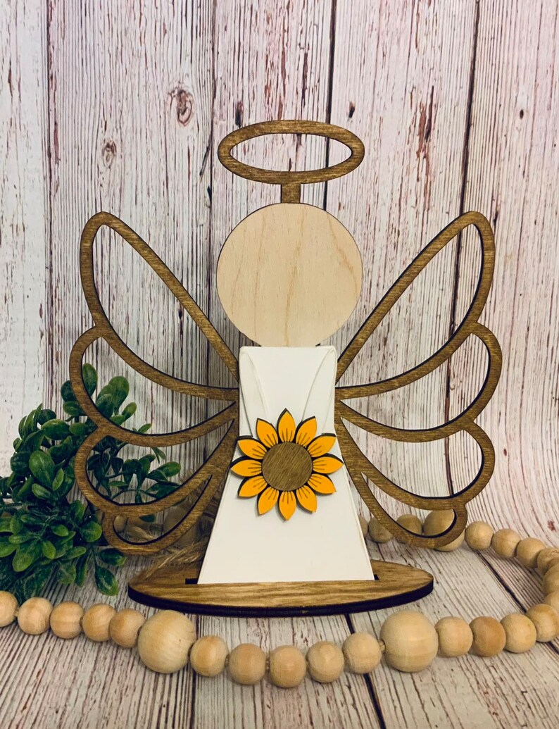 Sunflower Angel Etsy