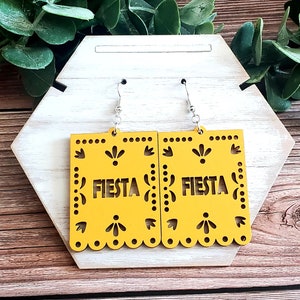 FIESTA Papel picado earrings