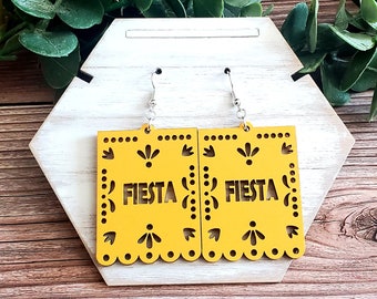 FIESTA Papel picado earrings