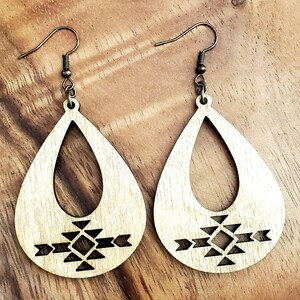Aztek Bojo pattern earrings