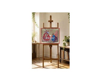 Mutter Gottes Brennender Dornbusch Ikone - Griechisch kyrillische Theotokos handgemalte Kunst - Schutz der Heimat