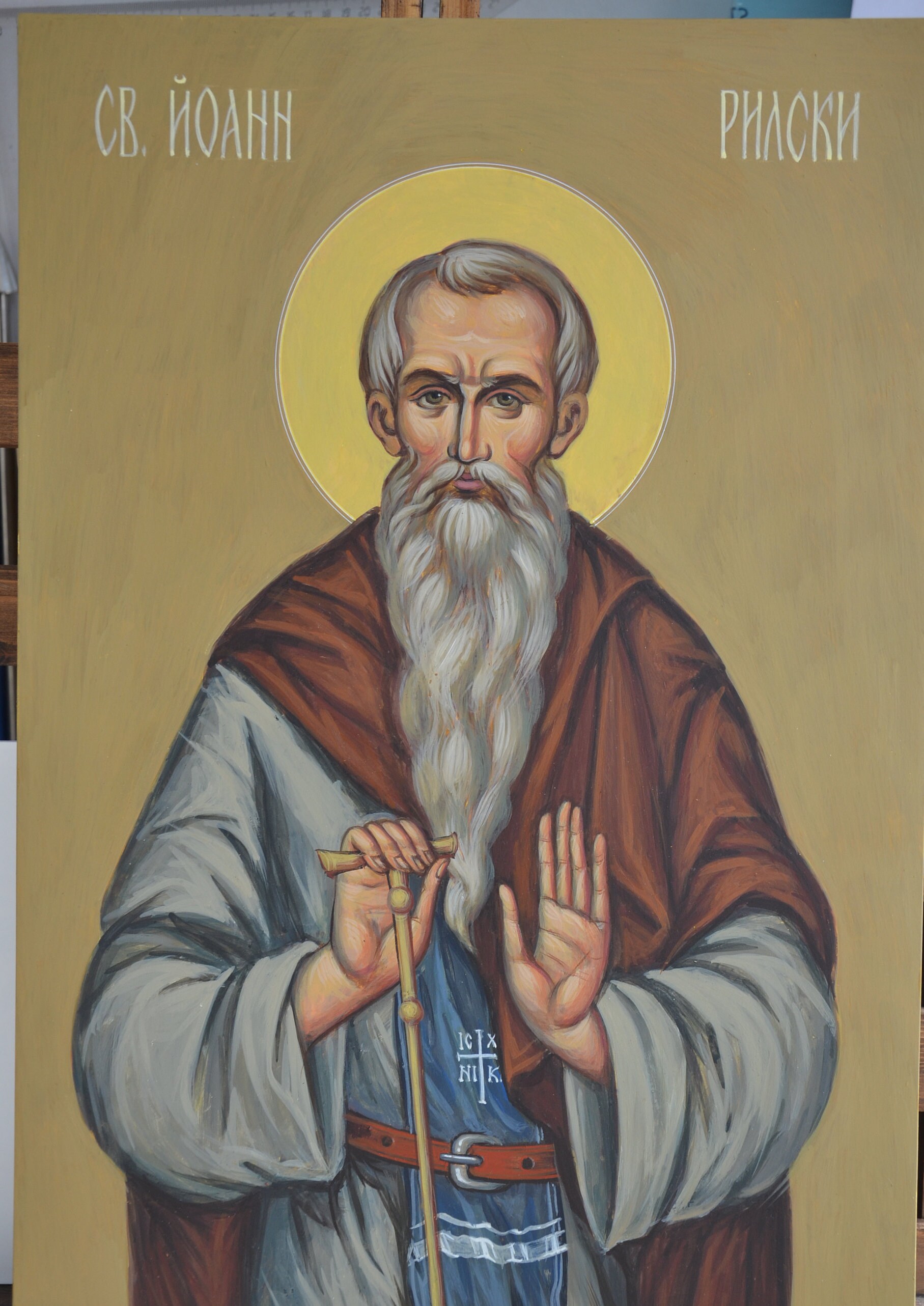 Saint John of Rila Bulgarian Saints Hand-painted Icon - Etsy 