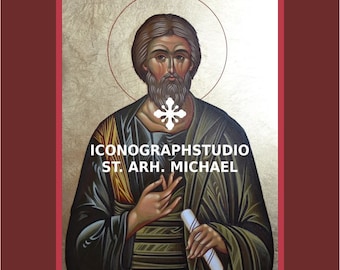 Saint Andrew the Apostle, Hand-painted icon
