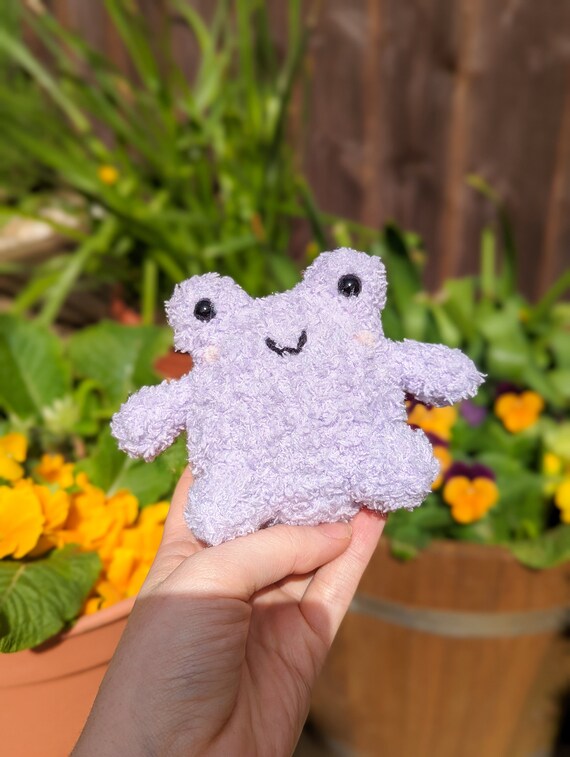 Purple frog sale stuffed animal