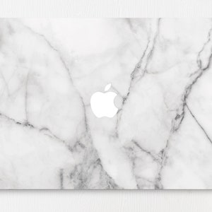 White Marble Macbook Pro 16 Case A1932 Stone Macbook Air 13 Inch Case 2020 Granite Macbook Pro 13 Case 15 Inch Macbook Pro Case 2022 CS0102