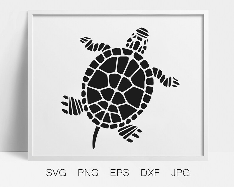 Download Clip Art Art Collectibles Silhouette Svg Eps Png Jpg Ai Cs0175 Turtle Clipart Svg Sea Life Cut File Turtle Svg Turtle Silhouette Cut File Clipart For Cricut