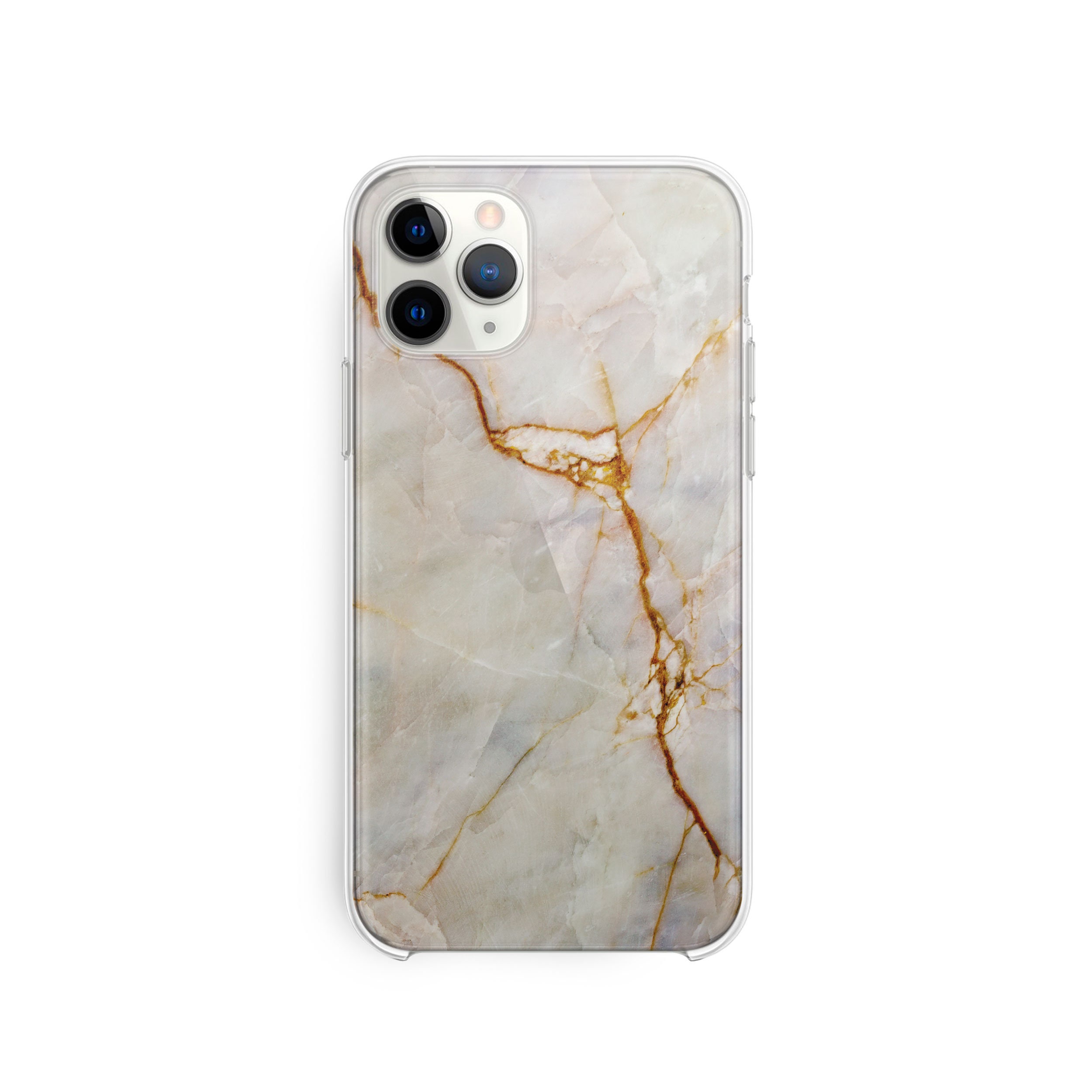 White Marble iPhone 11 Phone Case iPhone 11 Pro Case Cracked Etsy