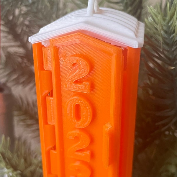 Porta-Potty Christmas Ornament (Pick Your Year)