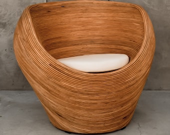 RATTAN CHAIR TEGAL - natural rattan chair, coffee table, rattan furniture, lounge chair, indoor chair, indoor decor, interior design.