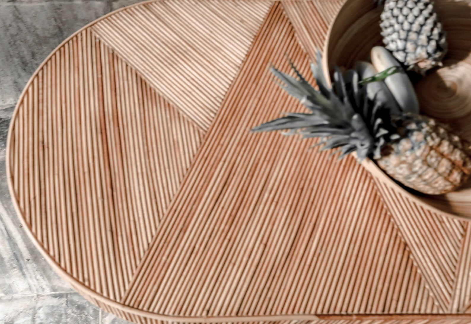 ALILA RATTAN TABLE - Natural Rattan Table, Coffee Table, Rattan ...