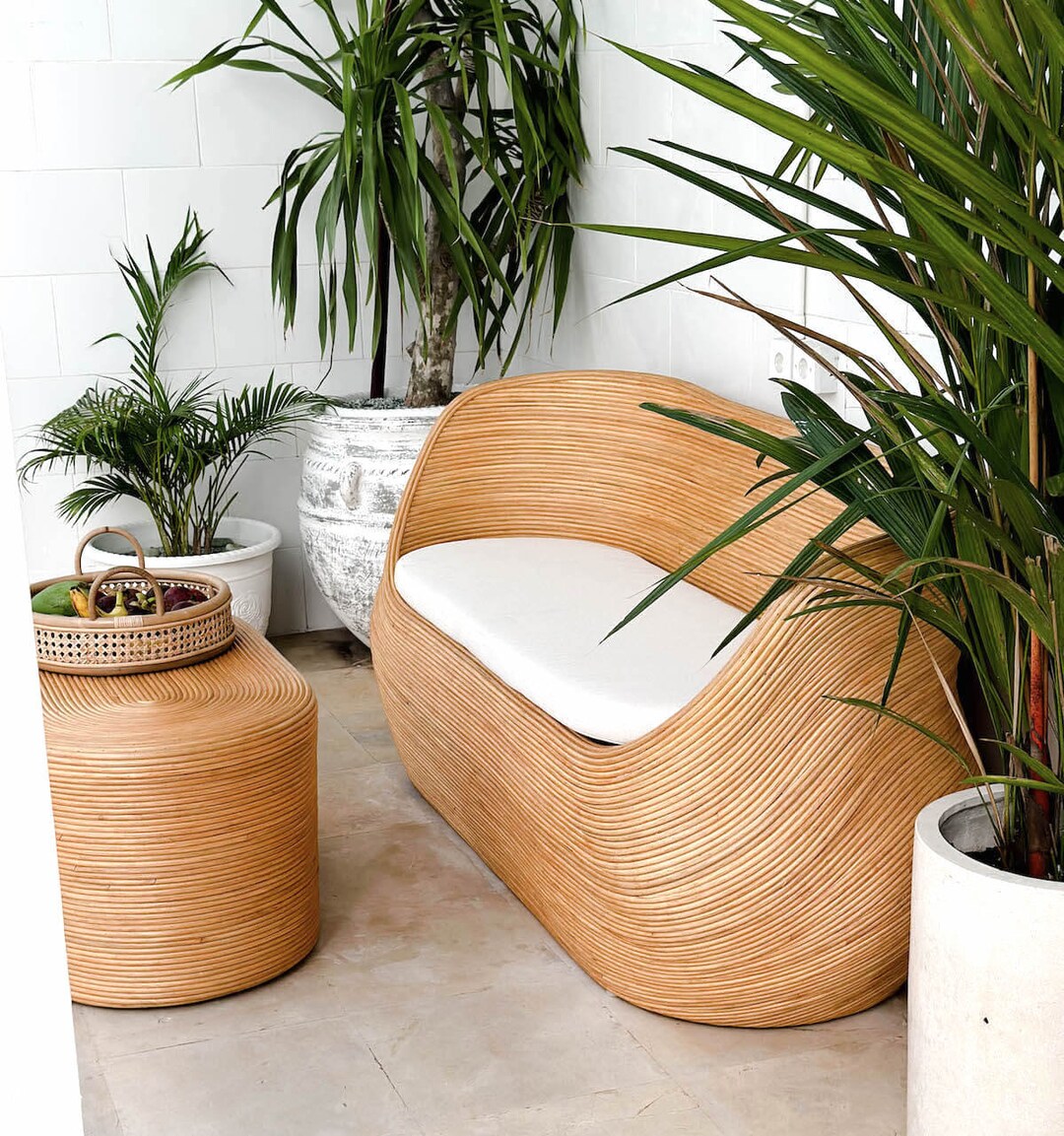 Photo inspiration: Visual Reference: Rattan Sofa Tegal Outdoor Furniture Outdoor Living Sofa Table