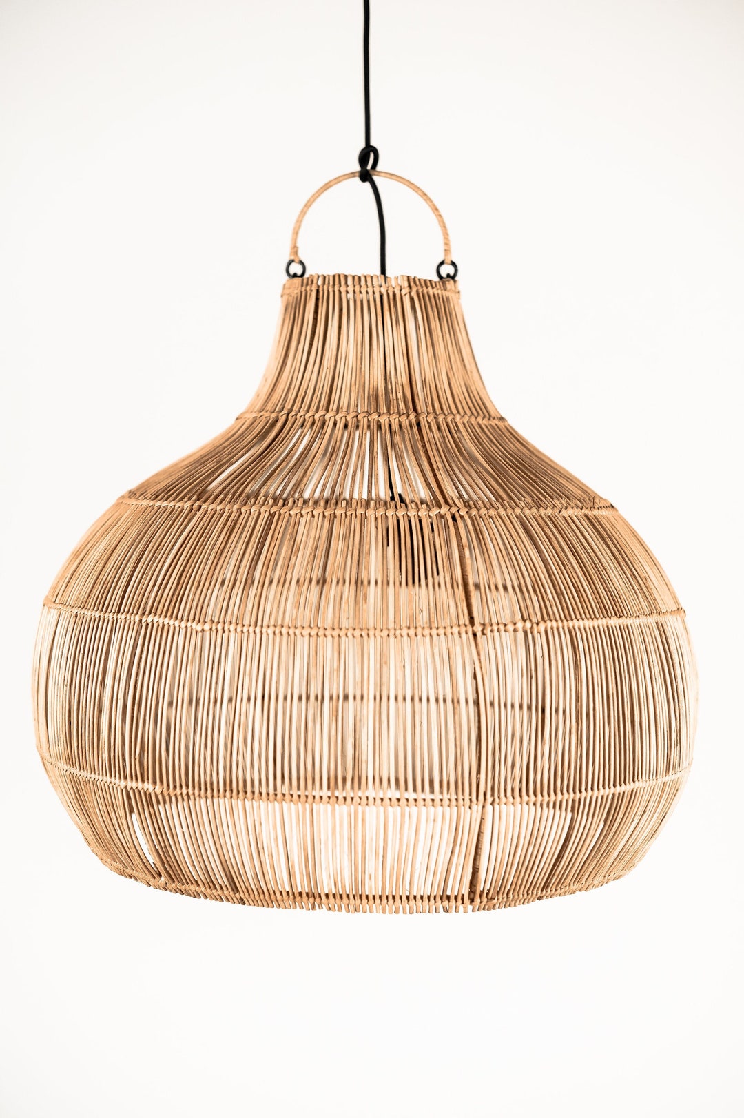 RATTAN LAMP Bruno - Rattan Lighting, Natural Rattan Furniture, Dining ...
