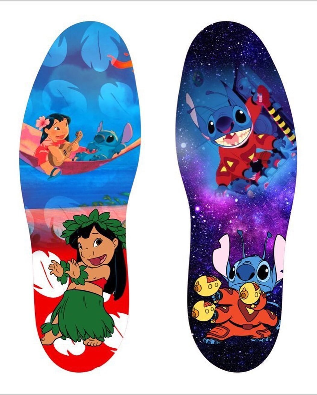 custom lilo and stitch air forces