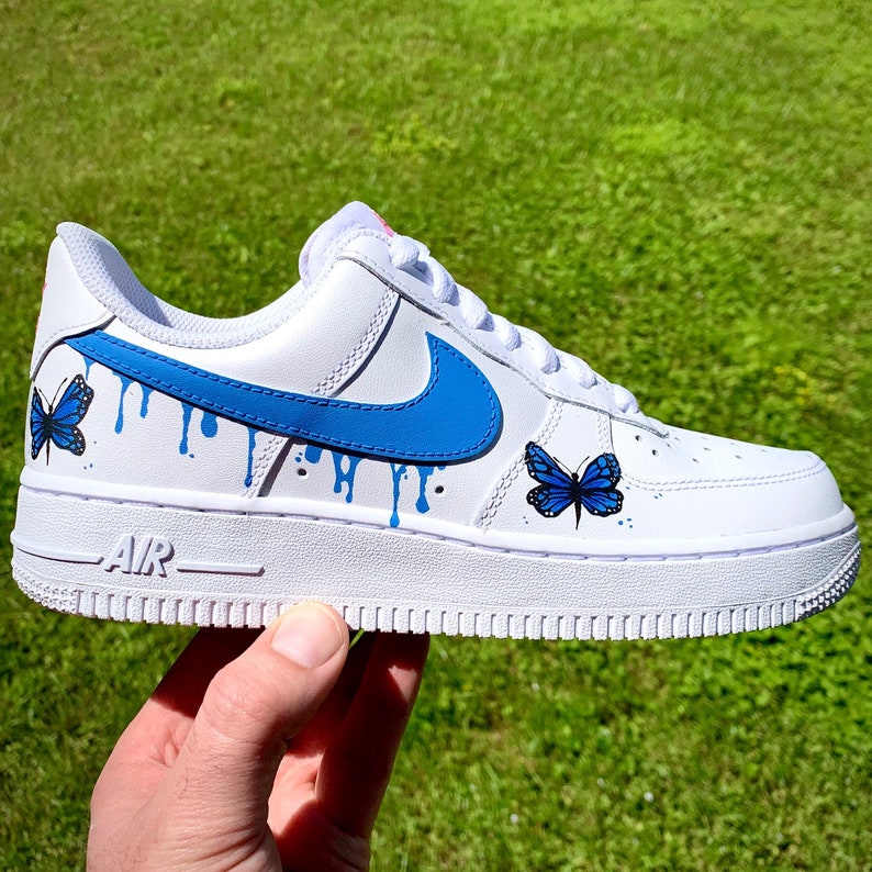 air force 1 drip swoosh