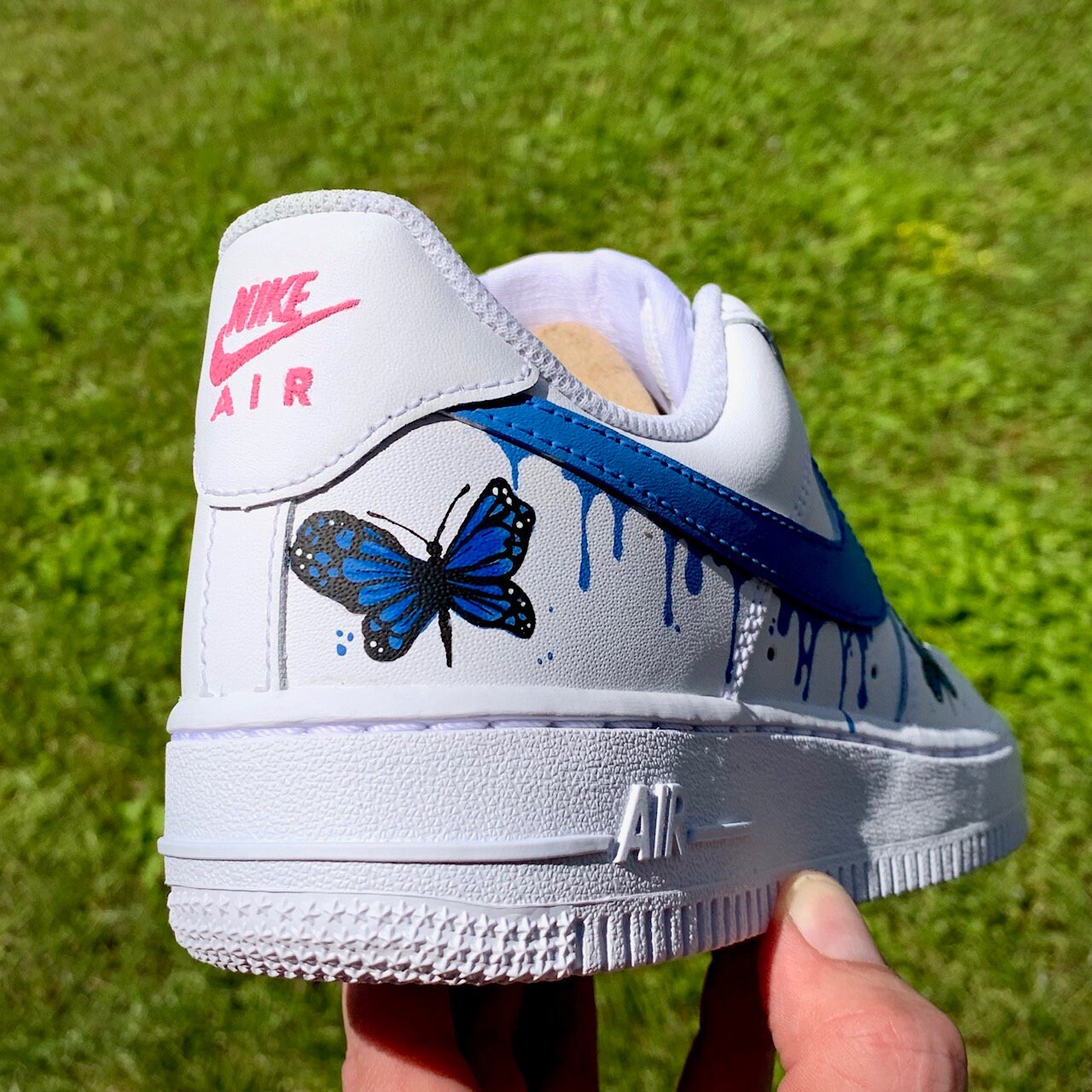 nike air with butterflies