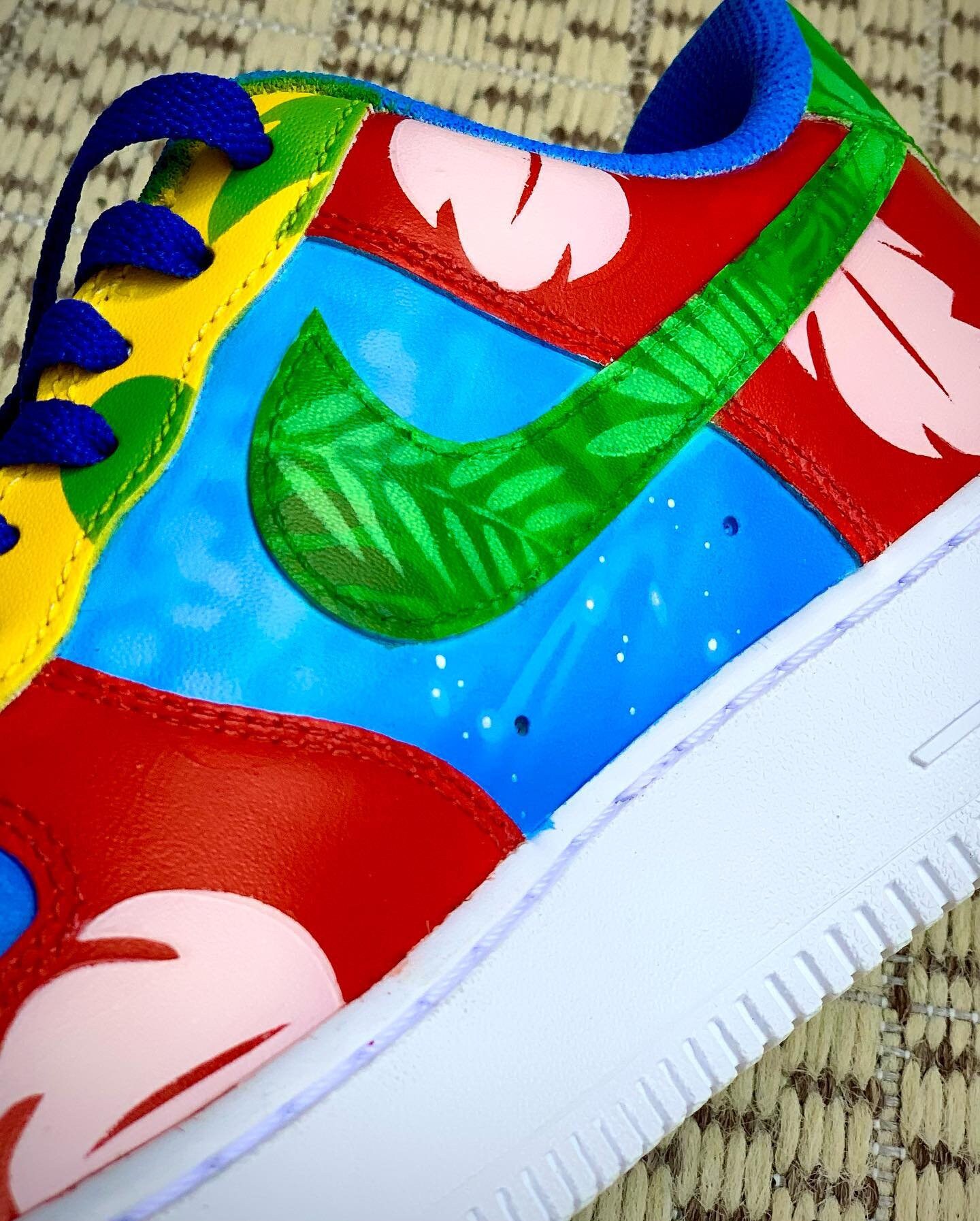 custom lilo and stitch air forces
