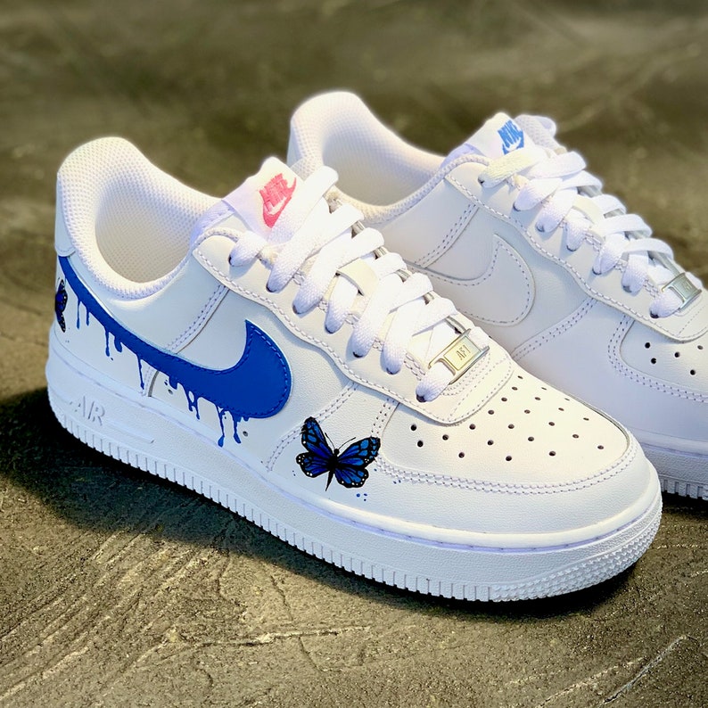 air force 1 drip swoosh