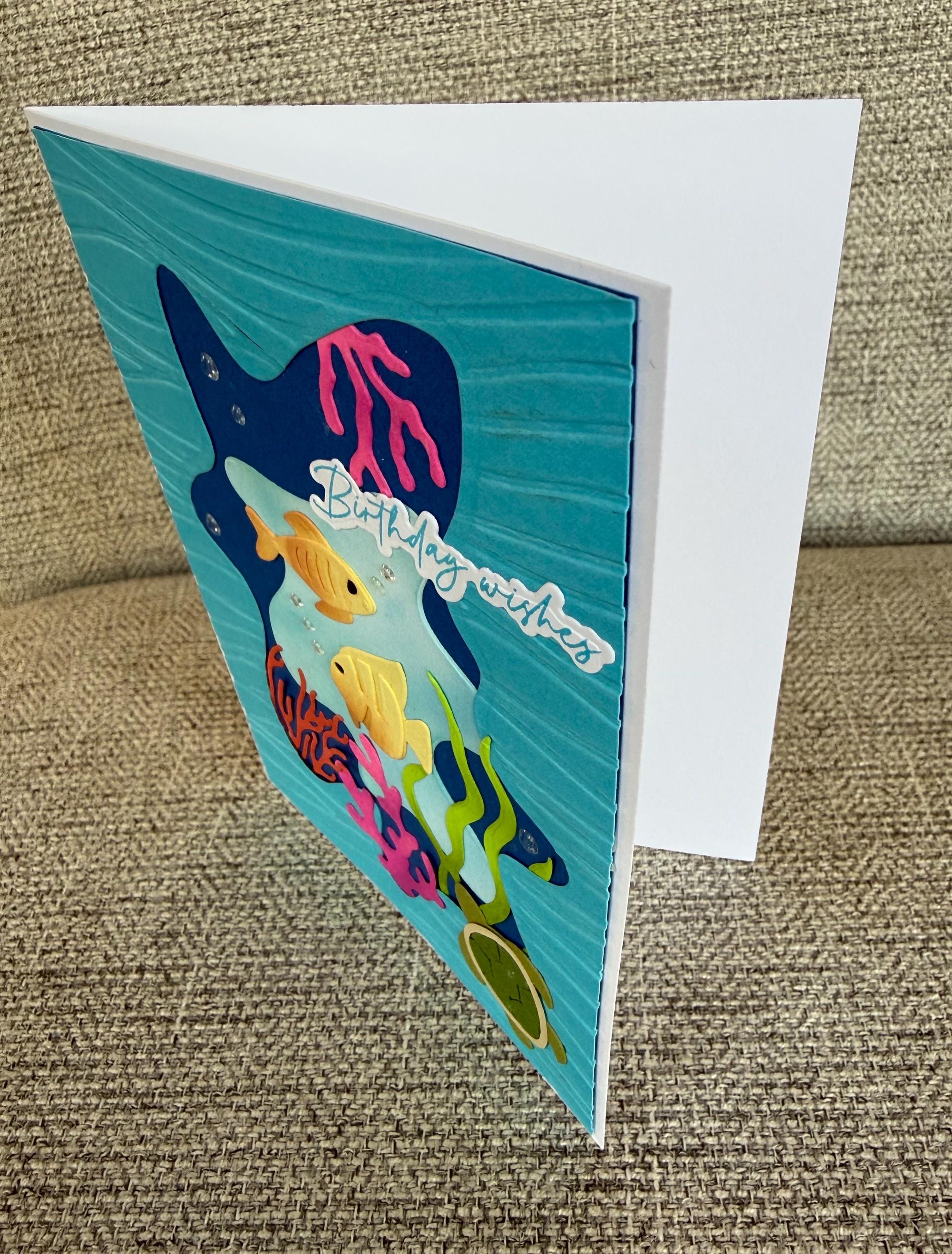 Ocean Birthday Card for Youth or Ocean Lover - Etsy