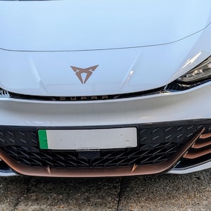 Cupra Born Front Fin decals.