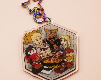 Dungeon Meal Keychain