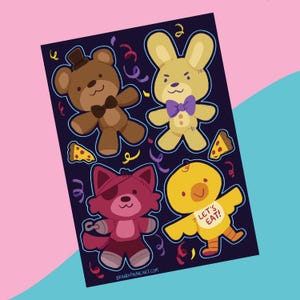 Arcade Sticker Sheet