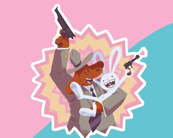 Sticker Sam n Max
