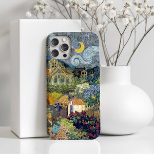 Van gogh art inspired Case, NY, Van gogh case, iphone case gift, iPhone 15 14 13 12 11 Pro Max 8 Plus X, Samsung Galaxy S23 S22 S20 Ultra