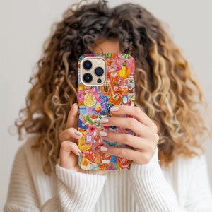 Coquette Collage Phone Case - Print 2 - Preppy and Cute Collage, iPhone 15 14 13 12 11 Pro Max 8 Plus X, Samsung Galaxy S23 S22 S20 Ultra