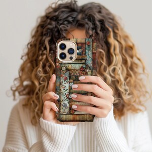 Books Phone Case, book lover gift, bookish, booktrovert, iPhone 15 14 13 12 11 Pro Max 8 Plus X, Samsung Galaxy S23 S22 S20 Ultra