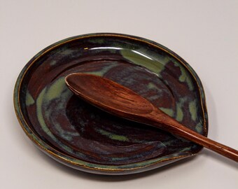 Handmade Ceramic Spoon Rest