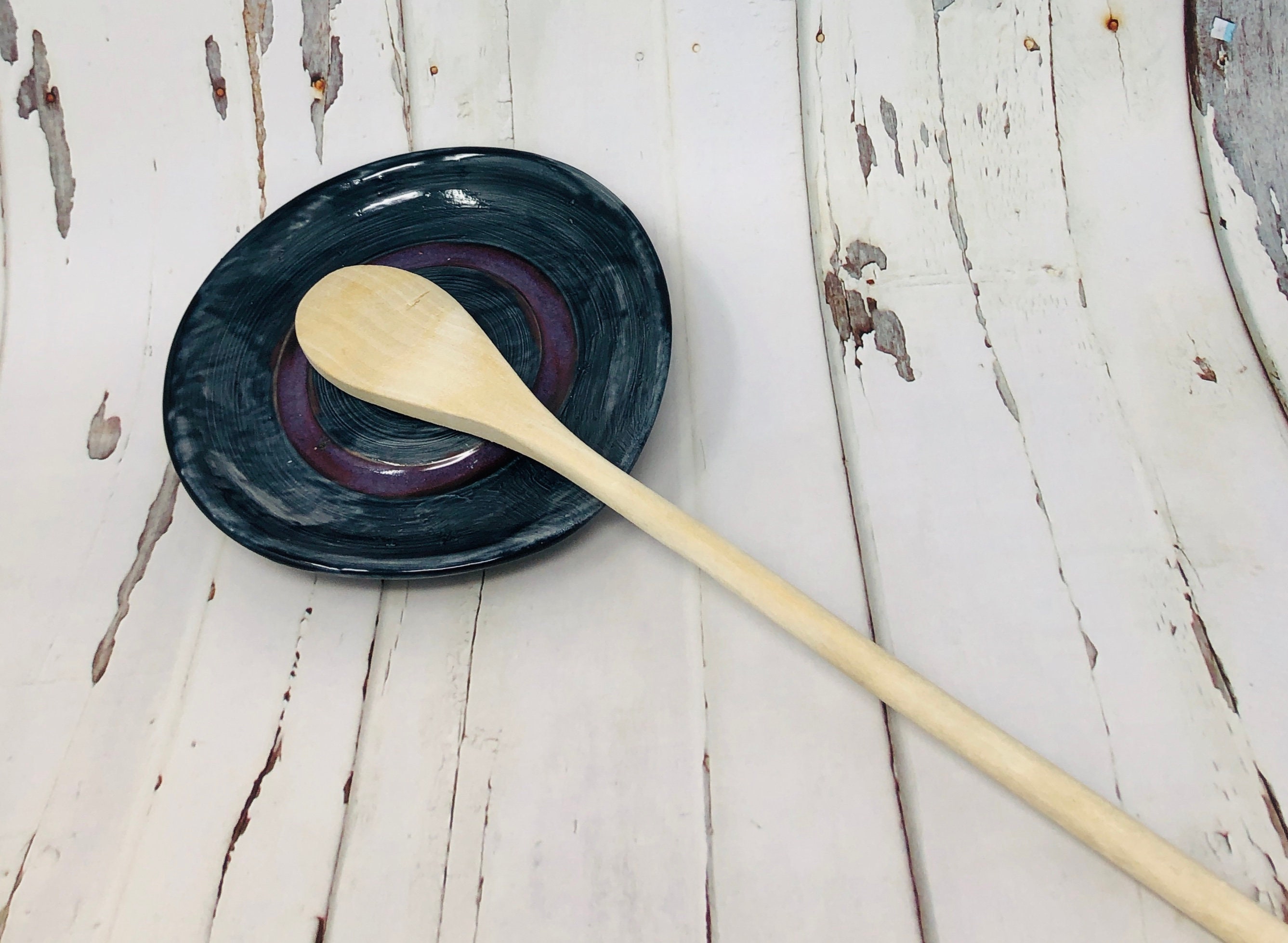 Ceramic Spoon Rest/ Handmade Spoon Rest Etsy UK