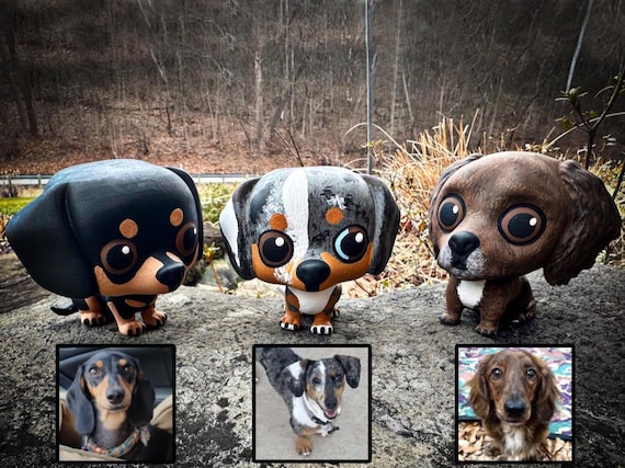 Society6 ケース Happy Dog by 13 Styx Dachshund Figurine,, Dachshund Lovers, Weenier Dog