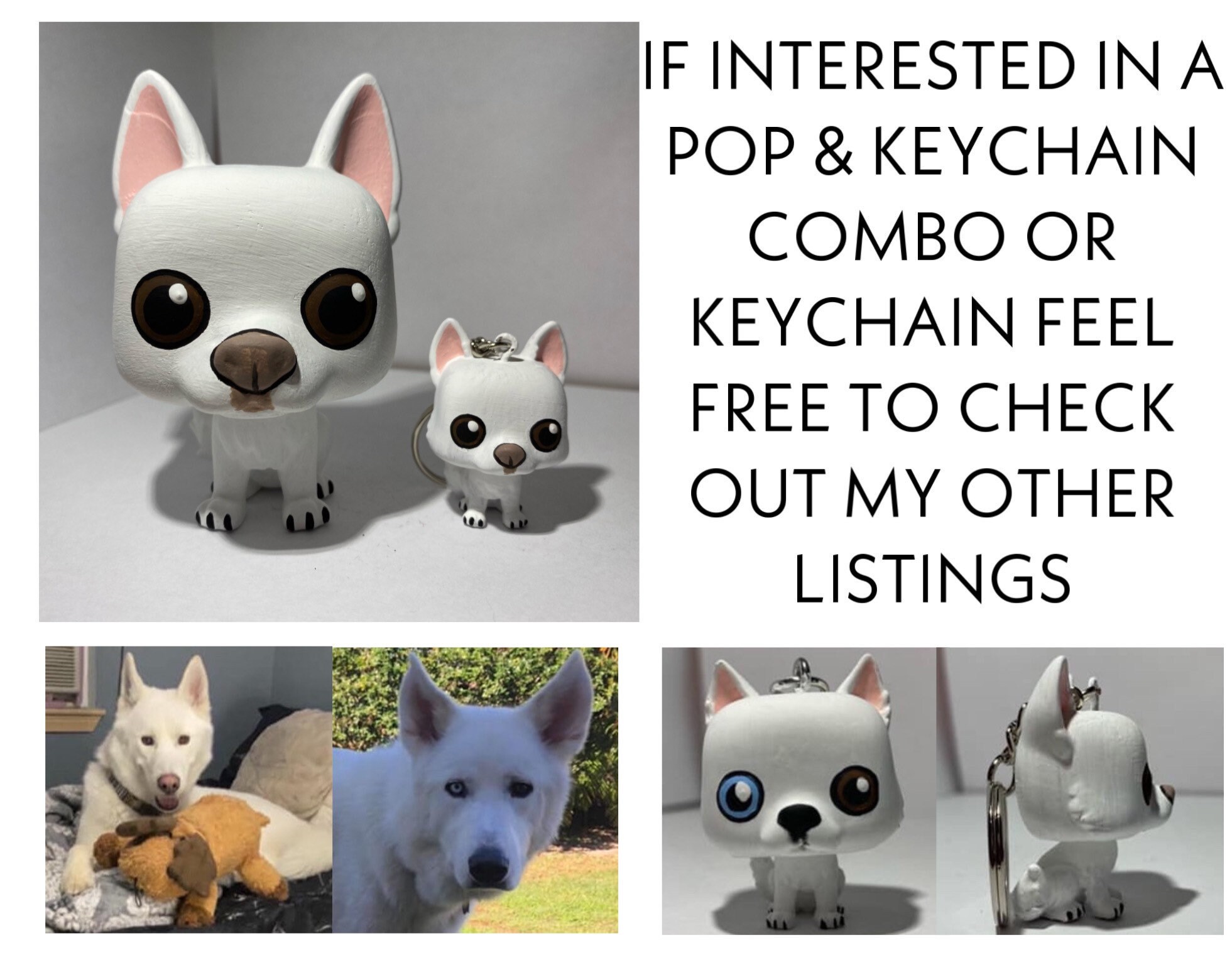 Husky Pop Pet Custom Funko Pop Gifts for Pet Lovers | Etsy