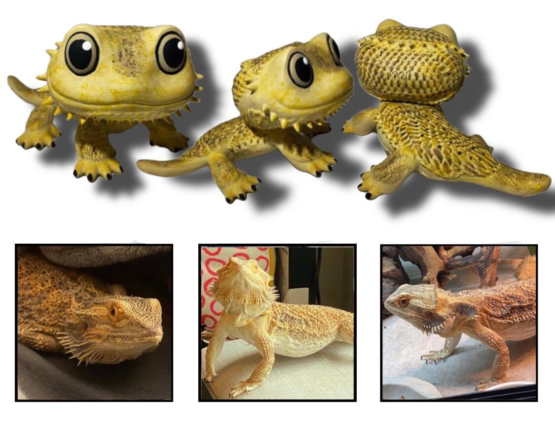 Sculpture Gecko Art Gifts for Lizard Lovers Lizard Art Leopard Gecko